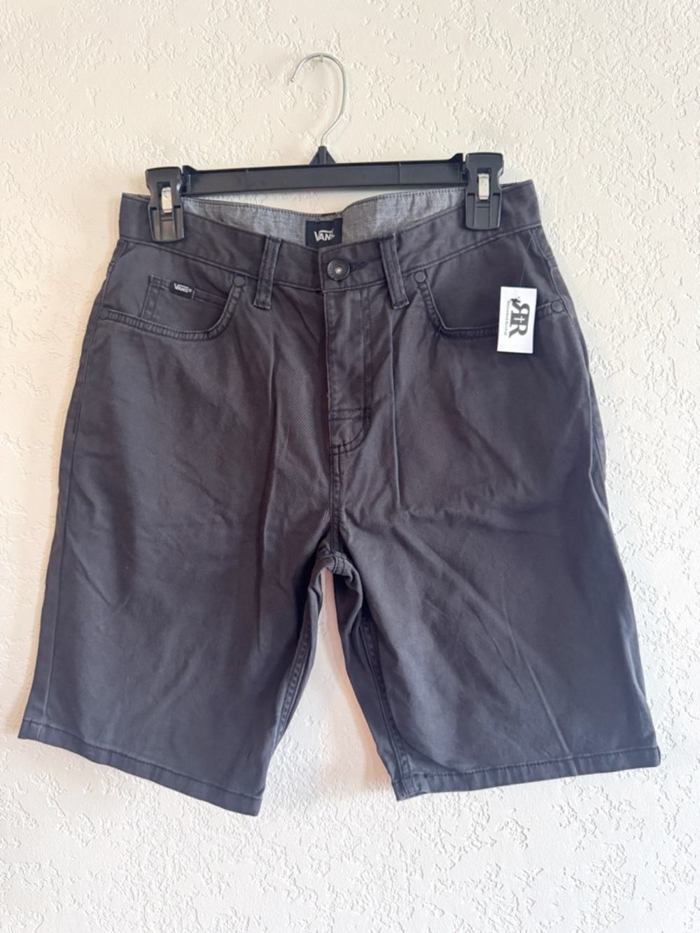 Vans | charcoal grey shorts | 28